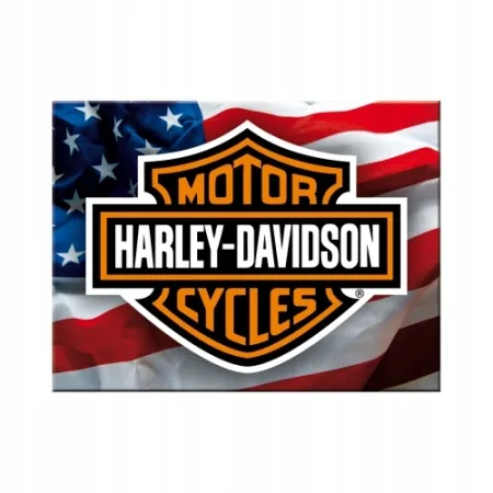 Magnes Harley-Davidson USA Logo 14226
