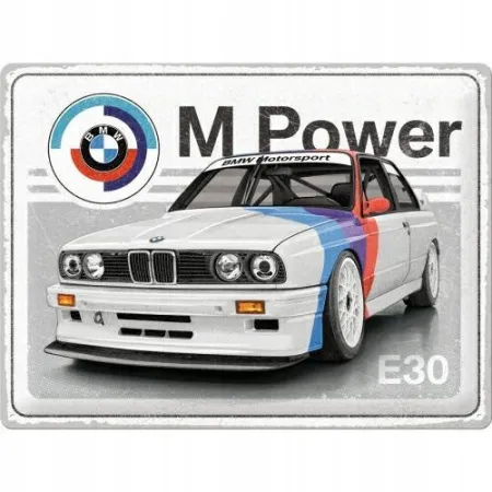 Plakat 30x40 BMW M-Power E30 Sport 23352