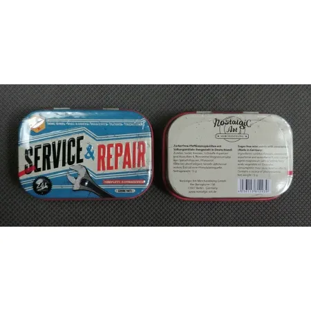Miętówki SERVICE & REPAIR metalowe pudełko