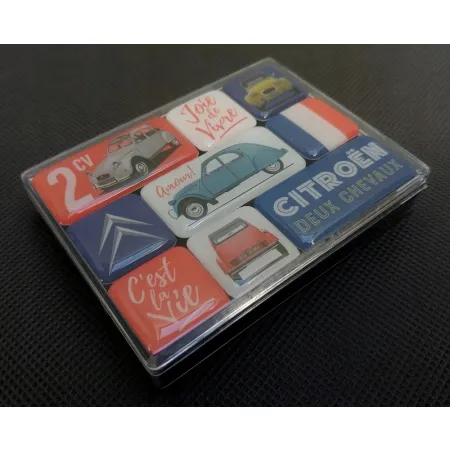 Magnesy (9szt) Citroen 2CV C`est 83126