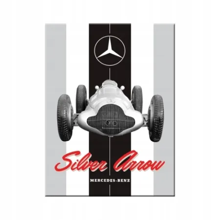 Magnes Mercedes-Benz - Silver Arro 14374
