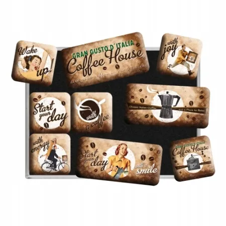 Magnesy (9szt) Coffee House 83058