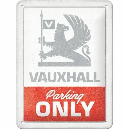 Plakat 15x20cm Vauxhall-Parking On 26279