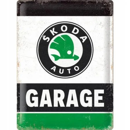 Plakat 30x40 Skoda - Garage Green 23367