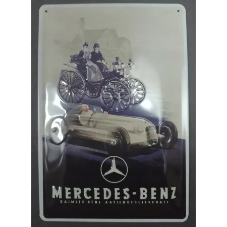 Plakat 20x30 Mercedes-Benz Silver 22309