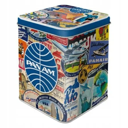 Puszka na herbatę Pan Am Travel 31317