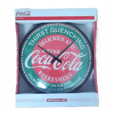 Zegar ścienny Coca-Cola Green 51215