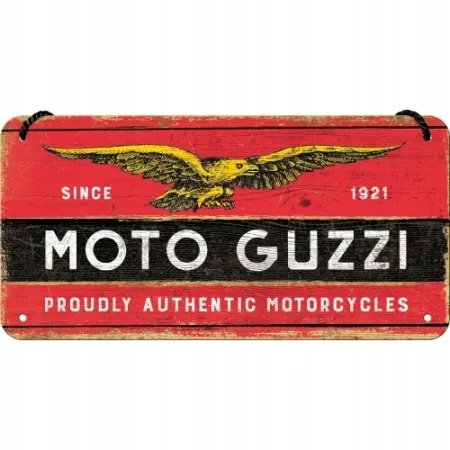 Zawieszka Moto Guzzi Logo Wood 28029