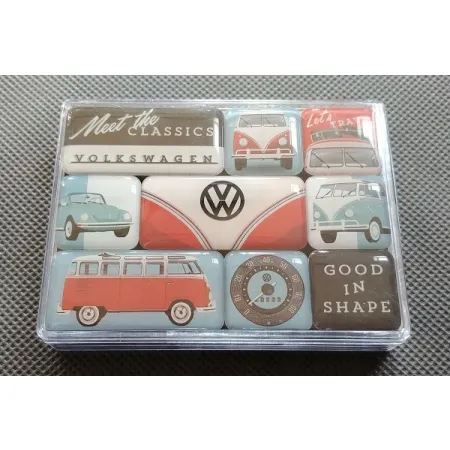 Magnesy (9szt) VW Meet Classics 83107