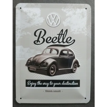 Plakat 15 x 20cm VW Retro Beetle 26129