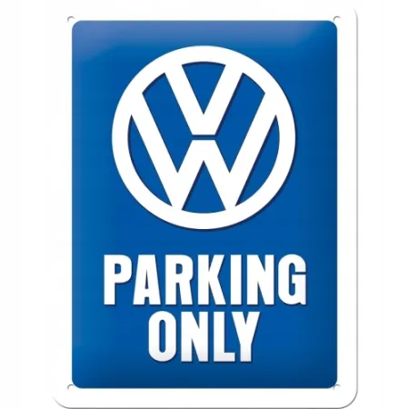 Plakat 15 x 20cm VW Parking Only 26169