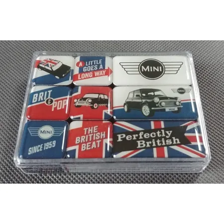 Magnesy (9szt) Mini - Union Jack 83079