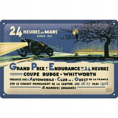 Plakat 20x30 24h Le Mans First 22396