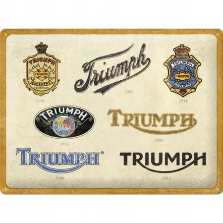 Plakat 30x40 Triumph Logo Evolutio 23314