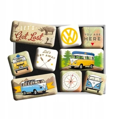 Magnesy (9szt) VW Bulli - Let Get 83080