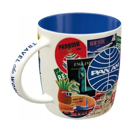 Kubek Pan Am Travel Collage 43074