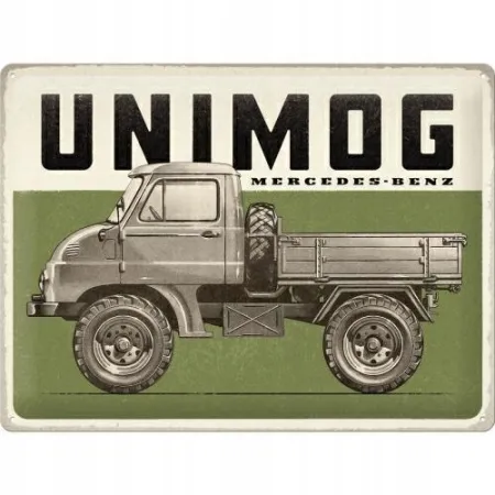 Plakat 30x40 Mercedes Unimog Vinta 23338