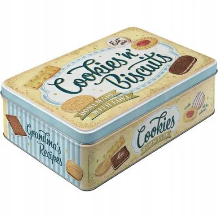 Puszka Płaska Cookies `n` Biscuits 30759