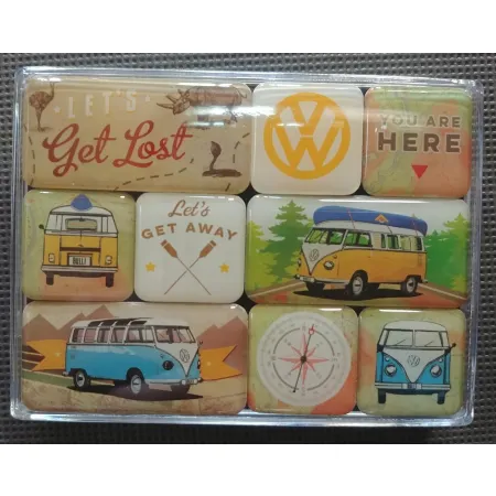 Magnesy (9szt) VW Bulli - Let Get 83080