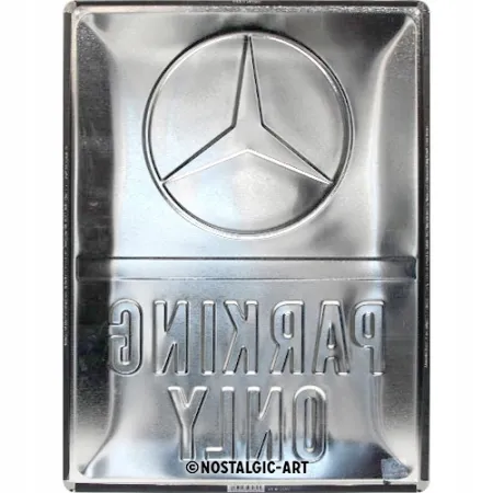 Plakat 30x40 Mercedes Parking Only 23262