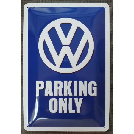 Plakat 20x30cm VW Parking Only VW 22194