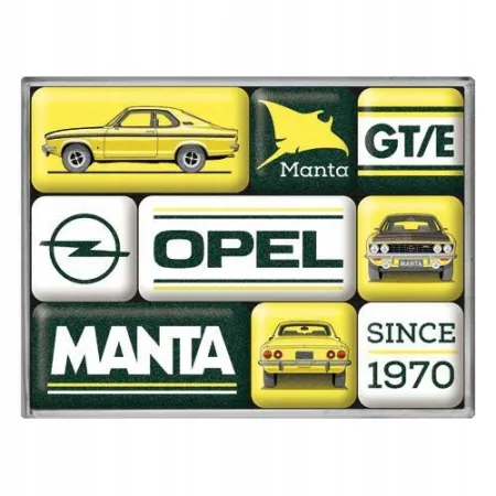 Magnesy (9szt) Opel Manta 83134