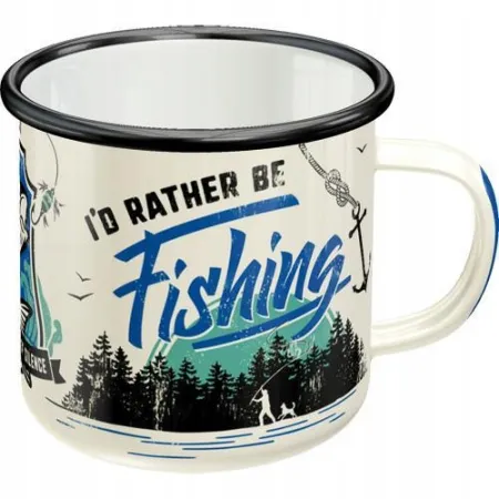 Emaliowany Kubek Rather Be Fishing 43222