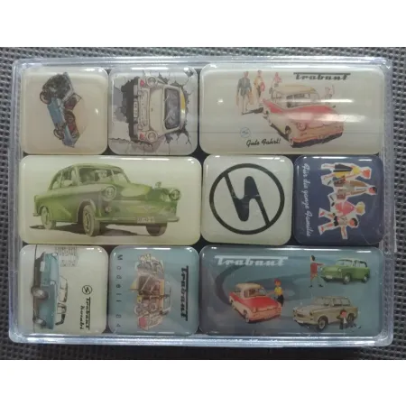 Magnesy (9szt) Trabant 83008