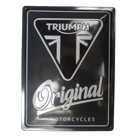 Plakat metalowy 30x40 cm Triumph Original Motorcycles 23348