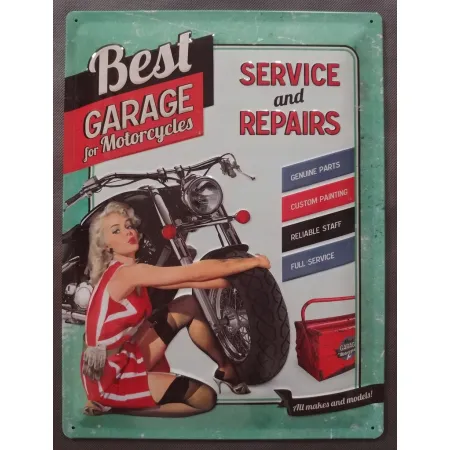 Plakat 30x40cm Best Garage - Gre 23151