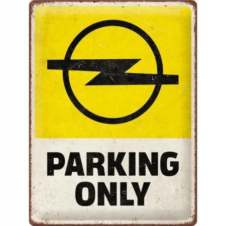 Plakat 30x40 Opel Parking Only 23316