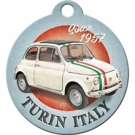 Brelok do kluczy Fiat 500 Turin 48050