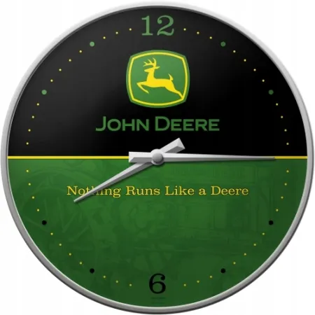 Zegar Ścienny John Deere Logo – Bl 51030