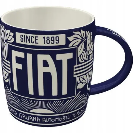 Kubek Fiat Since 1899 Logo Blue 43069