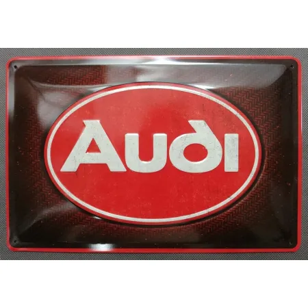 Plakat 20x30 Audi Logo Red Shine 22326