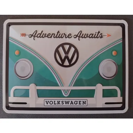 Plakat 15x20 VW Bulli Adventure 26222