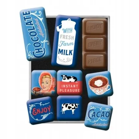 Magnesy (9szt) Chocolate Addicted 83108