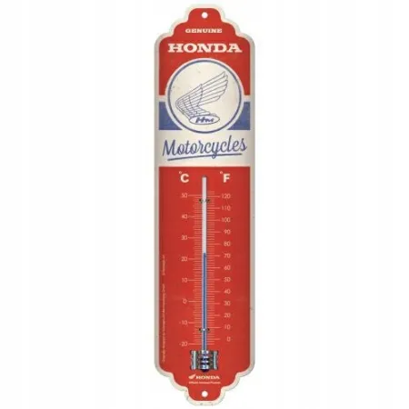 Termometr HONDA MOTORCYCLES duży metalowy 28cm