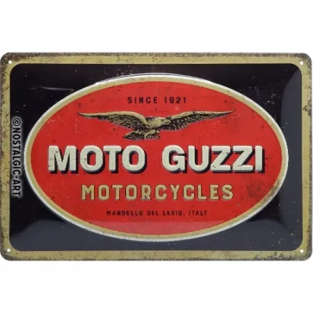 Plakat 20x30 Moto Guzzi Logo Motor 22285