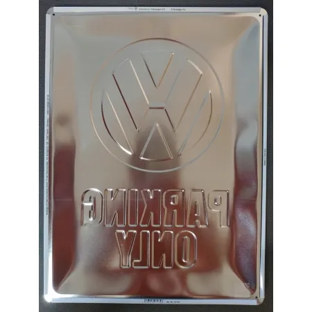 Tablica szyld VOLKSWAGEN PARKING ONLY blacha 30x40