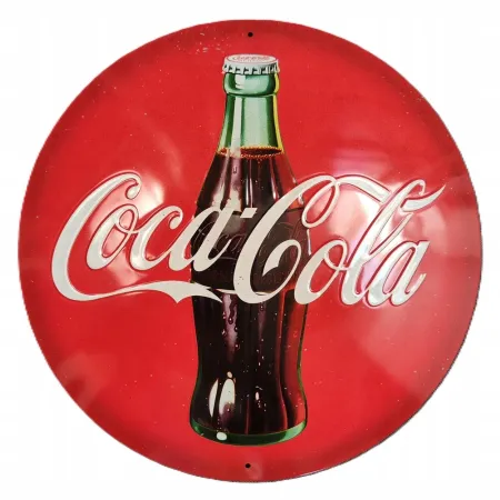 Plakat okrągły 35cm Coca-Cola 25107