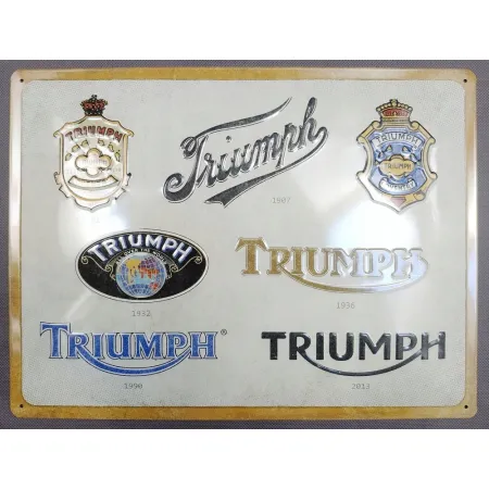 Plakat 30x40 Triumph Logo Evolutio 23314
