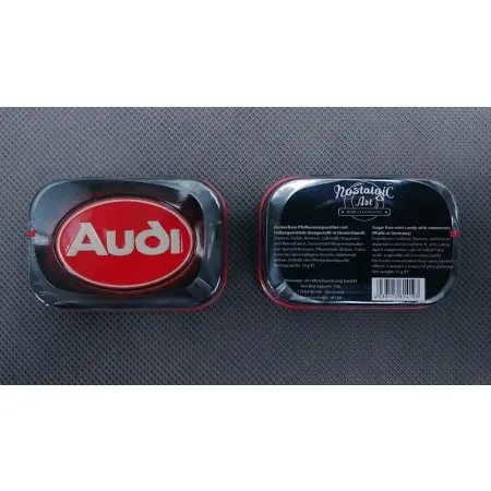 Mint Box Audi Logo Red Shine 81419