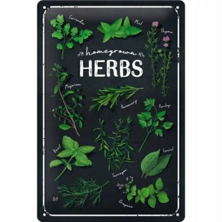 Plakat 20x30 Homegrown Herbs Speci 22357