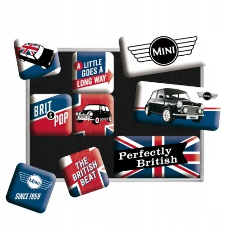 Magnesy (9szt) Mini - Union Jack 83079