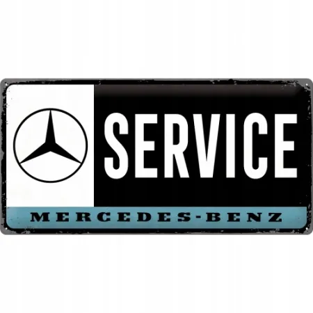 Plakat 25 x 50cm Mercedes-Benz Ser 27029