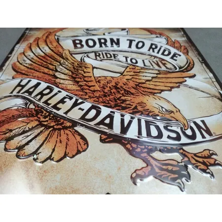 Plakat 30x40 Harley Davidson Born 23317