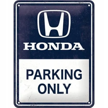 Plakat 15x20 Honda AM Parking Only 26269
