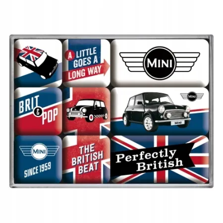 Magnesy (9szt) Mini - Union Jack 83079