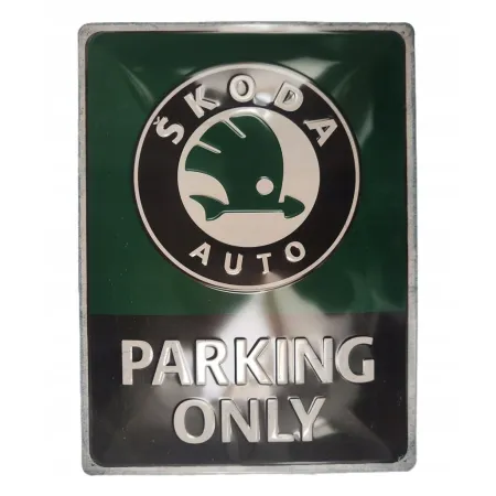 Plakat 30x40 Skoda Parking Only 23347
